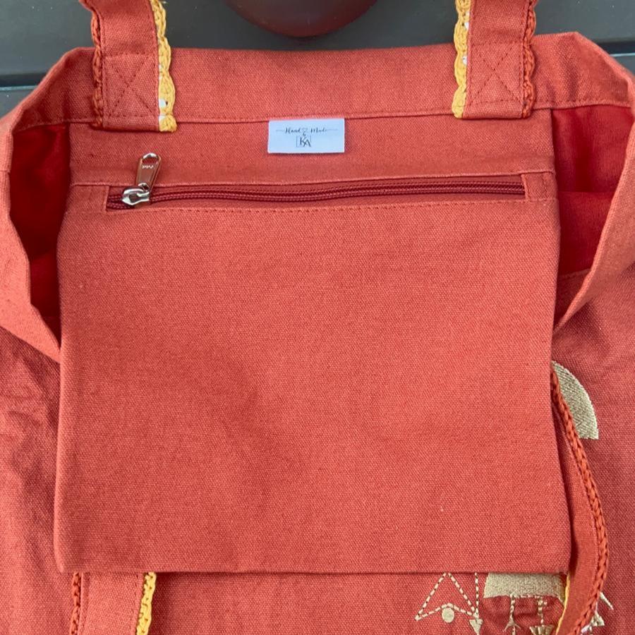 Viani Tote - Fire