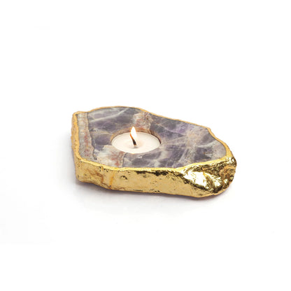 Semi Precious Stone T- Light (Single)